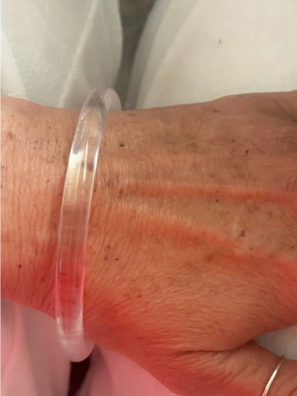 Clear Silicone Smart Wearable Bracelet - Transparent